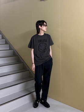 「NOLLEY’S（ノーリーズ）のアイテム」を使った、やまだ りさん（メンズ・173cm）の夏コーディネート