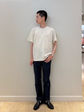 「DANTON（ダントン）のアイテム」を使った、やまだ りさん（メンズ・173cm）の夏コーディネート