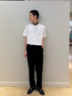 「DANTON（ダントン）のアイテム」を使った、やまだ りさん（メンズ・173cm）の夏コーディネート