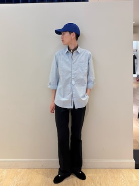 「NOLLEY’S（ノーリーズ）のアイテム」を使った、やまだ りさん（メンズ・173cm）の春コーディネート