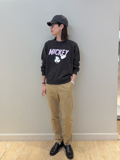 【新品レア】25AW NICENESS R.PARADA ブラック スウェット NICENESS 25AW R.PARADA / Lightweight Sweat Half-Zip Pullover