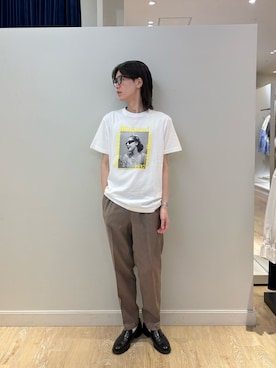 「ファッションの力を信じよう」｜「アイテム（ローファー）」を使った、やまだ りさん（メンズ・173cm）の夏コーディネート