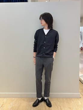 「アイテム（カーディガン/ボレロ）」を使った、やまだ りさん（メンズ・173cm・20代）の夏コーディネート