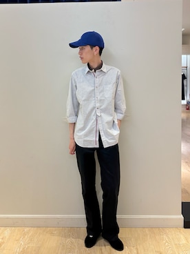 「NOLLEY’S（ノーリーズ）のアイテム」を使った、やまだ りさん（メンズ・173cm）の春コーディネート