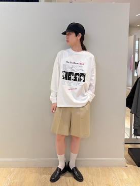 「アイテム（帽子）」を使った、やまだ りさん（メンズ・173cm・20代）の秋コーディネート