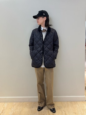 「アイテム（ダウンジャケット/コート）」を使った、やまだ りさん（メンズ・173cm・20代）の秋コーディネート