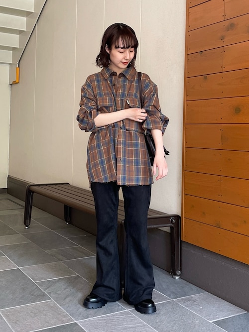 PIPI監修】フェイクスエードフレアパンツ（その他パンツ）｜CPCM