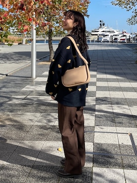 tmktomokaさん（レディース・154cm）の冬コーディネート