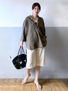 HIKARIさん（レディース・167cm）の夏コーディネート