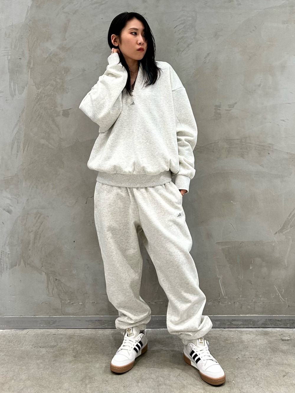 adidas バスケ スウェット セットアップ 【公式通販】