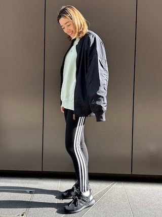 新品　55周年　ストライプレギンス　Sサイズ　ジャザサイズ adidas（アディダス）の「フューチャー アイコン スリー