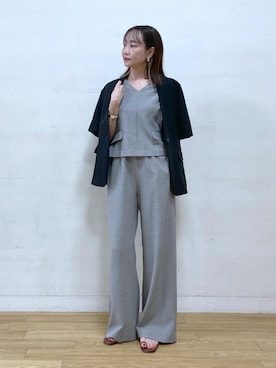ROPE'  2Wayリバーシブルコーディガン ROPE'（ロペ）の「2Wayリバーシブルコーディガン（）」 - WEAR