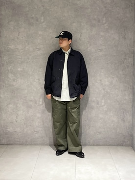 「かぐれ（カグレ）のアイテム」を使った、たいようさん（メンズ・170cm）の冬コーディネート