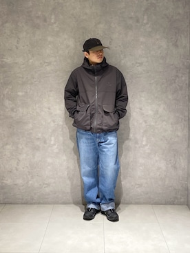 「Snow Peak（スノーピーク）のアイテム」を使った、たいようさん（メンズ・170cm）の春コーディネート