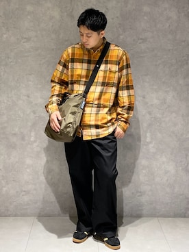 「パタゴニア」｜たいようさん（メンズ・170cm）の秋コーディネート