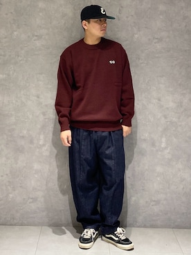 「PENNEYS（ぺニーズ）のアイテム」を使った、たいようさん（メンズ・170cm）の冬コーディネート