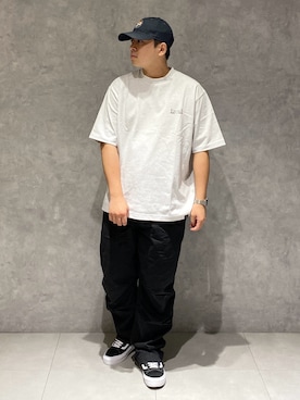 「Foxfire（フォックスファイヤー）のアイテム」を使った、たいようさん（メンズ・170cm）の夏コーディネート