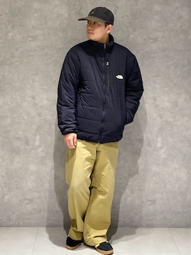 「アイテム（その他アウター）」を使った、たいようさん（メンズ・170cm）の秋コーディネート