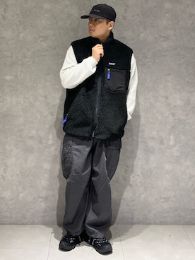 「アイテム（ベスト）」を使った、たいようさん（メンズ・170cm・20代）の秋コーディネート