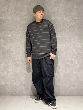 「VANS（バンズ）のExclusive VANS　Old Skool（スニーカー）」を使った、たいようさん（メンズ・170cm）の秋コーディネート