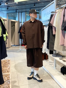 「アウトドア」｜たいようさん（メンズ・170cm）の春コーディネート