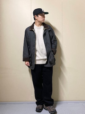 「寒い」｜「アイテム（その他アウター）」を使った、たいようさん（メンズ・170cm）の秋コーディネート