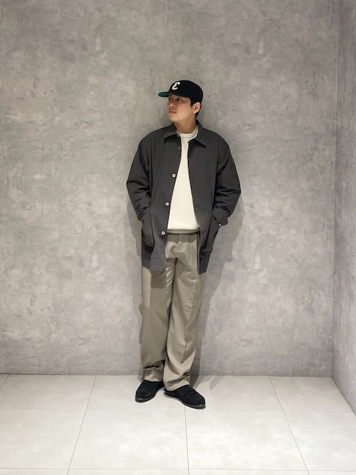 ショップ別注 25AW 26AW オリジナル カバーオール ジャケットM 25AW》【STILL BY HAND】WOOL SERGE COVER ALL JACKET スティルバイ