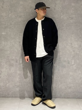 「アイテム（その他シューズ）」を使った、たいようさん（メンズ・170cm・20代）の秋コーディネート