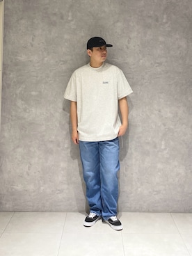 「URBAN RESEARCH DOORS（アーバンリサーチドアーズ）のアイテム（キャップ）」を使った、たいようさん（メンズ・170cm）の春コーディネート
