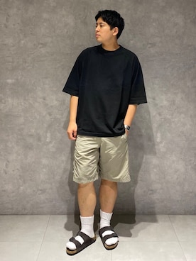 「SCREEN STARS（スクリーンスターズ）のアイテム」を使った、たいようさん（メンズ・170cm）の夏コーディネート