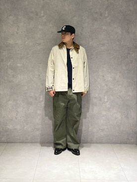 「かぐれ（カグレ）のアイテム」を使った、たいようさん（メンズ・170cm）の冬コーディネート