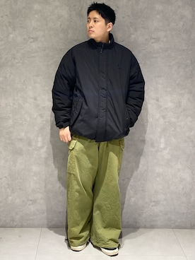 「アイテム（その他アウター）」を使った、たいようさん（メンズ・170cm・20代）の冬コーディネート