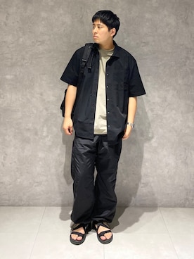 「BURLAP OUTFITTER（バーラップアウトフィッター）のアイテム」を使った、たいようさん（メンズ・170cm）の夏コーディネート