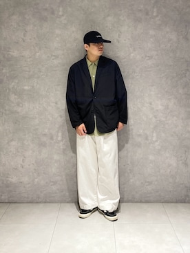 「BURLAP OUTFITTER（バーラップアウトフィッター）のアイテム」を使った、たいようさん（メンズ・170cm）の春コーディネート