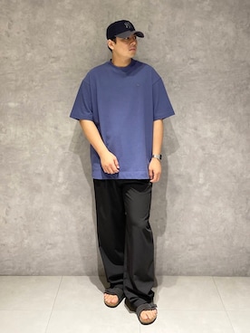 「LACOSTE」｜たいようさん（メンズ・170cm）の夏コーディネート
