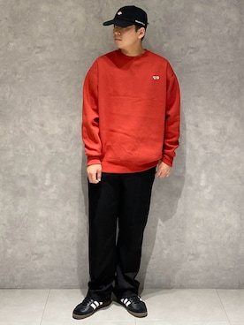 「アイテム（キャップ）」を使った、たいようさん（メンズ・170cm・20代）の秋コーディネート