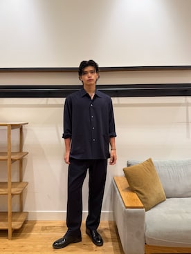 かわとゆうきさん（メンズ・177cm）の秋コーディネート