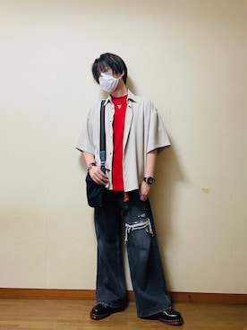「アイテム（アクセサリー）」を使った、Bセットさん（メンズ・175cm・30代）の秋コーディネート