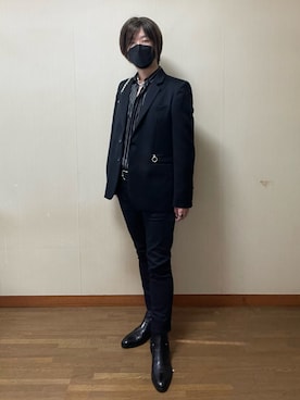 「アイテム（シャツ/ブラウス）」を使った、Bセットさん（メンズ・176cm・30代）の冬コーディネート