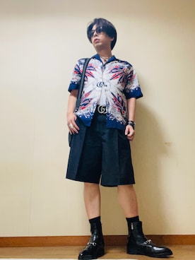 「アイテム（ブレスレット）」を使った、Bセットさん（メンズ・175cm）の秋コーディネート