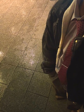 「Dickies（ディッキーズ）のアイテム（パンツ）」を使った、ミサミサさん（メンズ・175cm）の冬コーディネート