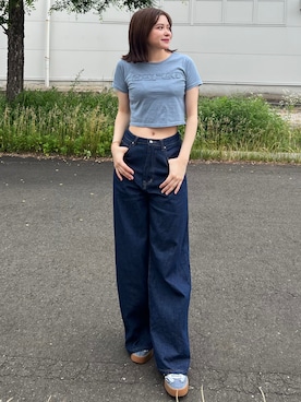 「アイテム（スニーカー）」を使った、なかひなさん（レディース・160cm・20代）の夏コーディネート