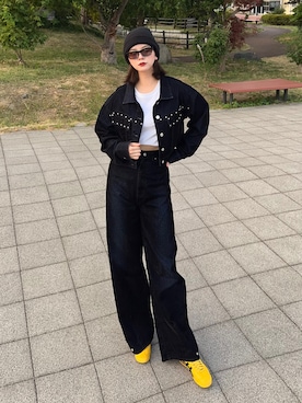 「セットアップ」｜なかひなさん（レディース・160cm）の秋コーディネート