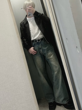 「JOHN LAWRENCE SULLIVAN（ジョンローレンスサリバン）のアイテム」を使った、けそさん（メンズ・163cm）の春コーディネート