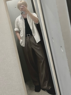 「MM6 Maison Margiela（ｴﾑｴﾑｼｯｸｽ ﾒｿﾞﾝ ﾏﾙｼﾞｪﾗ）のアイテム（アクセサリー）」を使った、けそさん（メンズ・163cm）の夏コーディネート