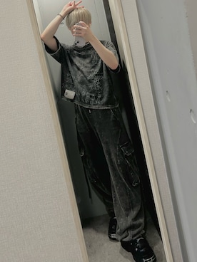 「アイテム（ブレスレット）」を使った、けいそさん（メンズ・163cm）の秋コーディネート