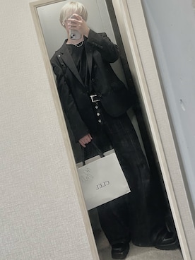 「JOHN LAWRENCE SULLIVAN（ジョンローレンスサリバン）のアイテム」を使った、けそさん（メンズ・163cm）の春コーディネート