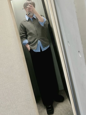 「JOHN LAWRENCE SULLIVAN（ジョンローレンスサリバン）のアイテム」を使った、けそさん（メンズ・163cm）の冬コーディネート