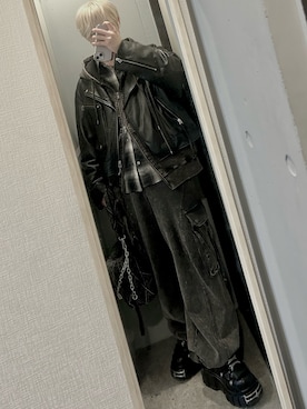 けそさん（メンズ・163cm）の冬コーディネート