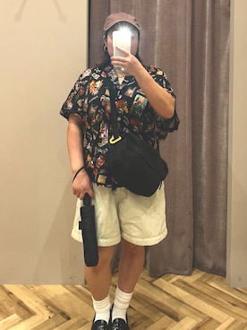 「アイテム（帽子）」を使った、Rinfanさん（レディース・147cm・30代）の秋コーディネート